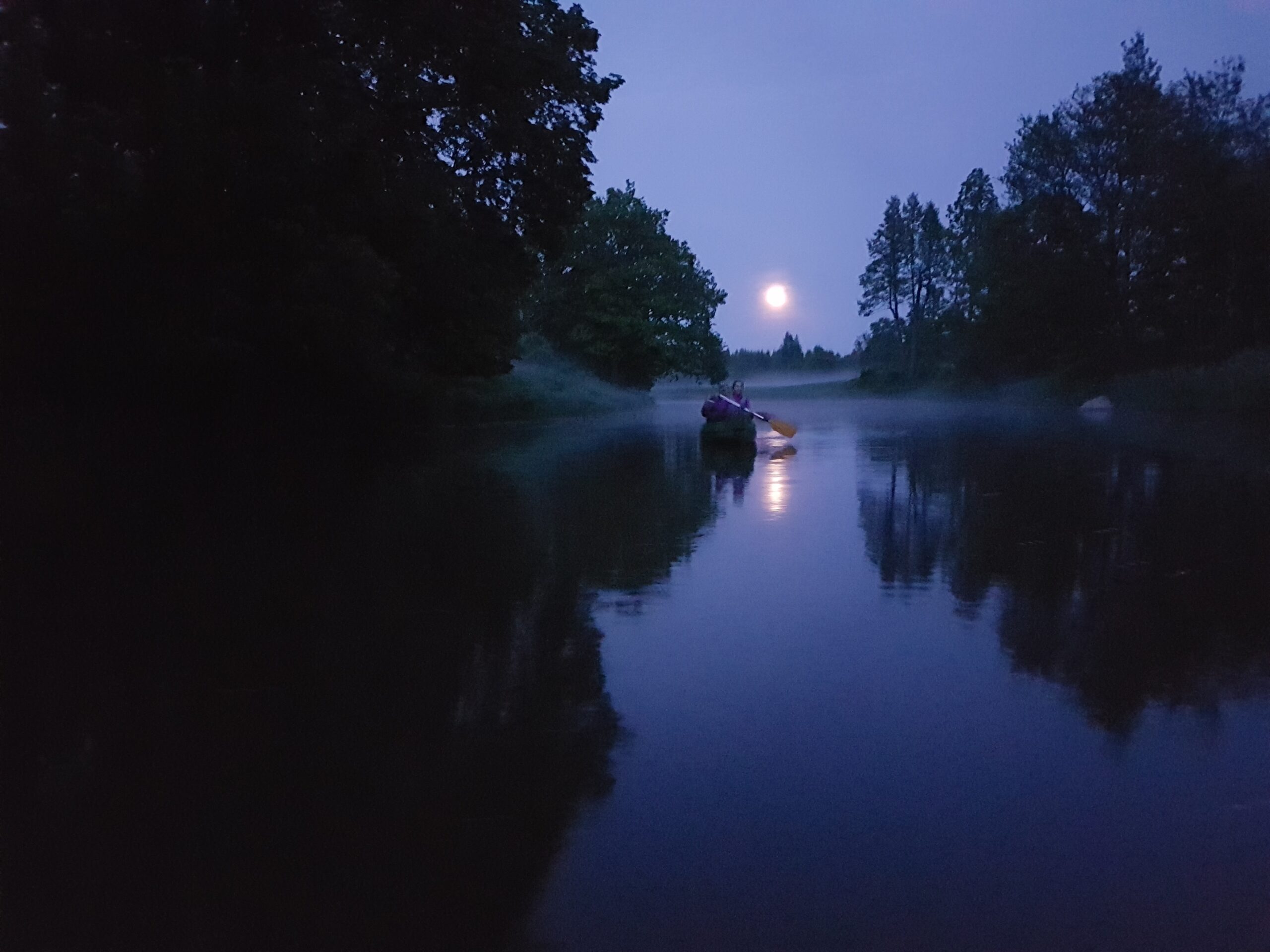 Full Moon Night Canoe Trips Soomaa